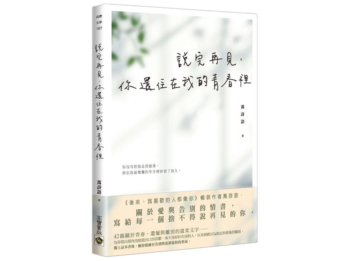 說完再見，你還住在我的青春裡