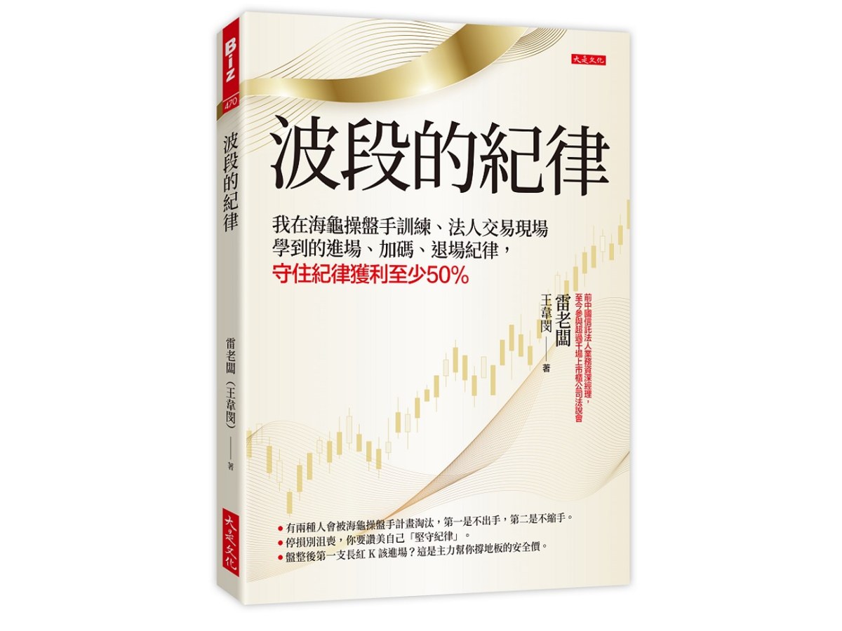 波段的紀律：我在海龜操盤手訓練、法人交易現場學到的進場、加碼、退場紀律，守住紀律獲利至少50％