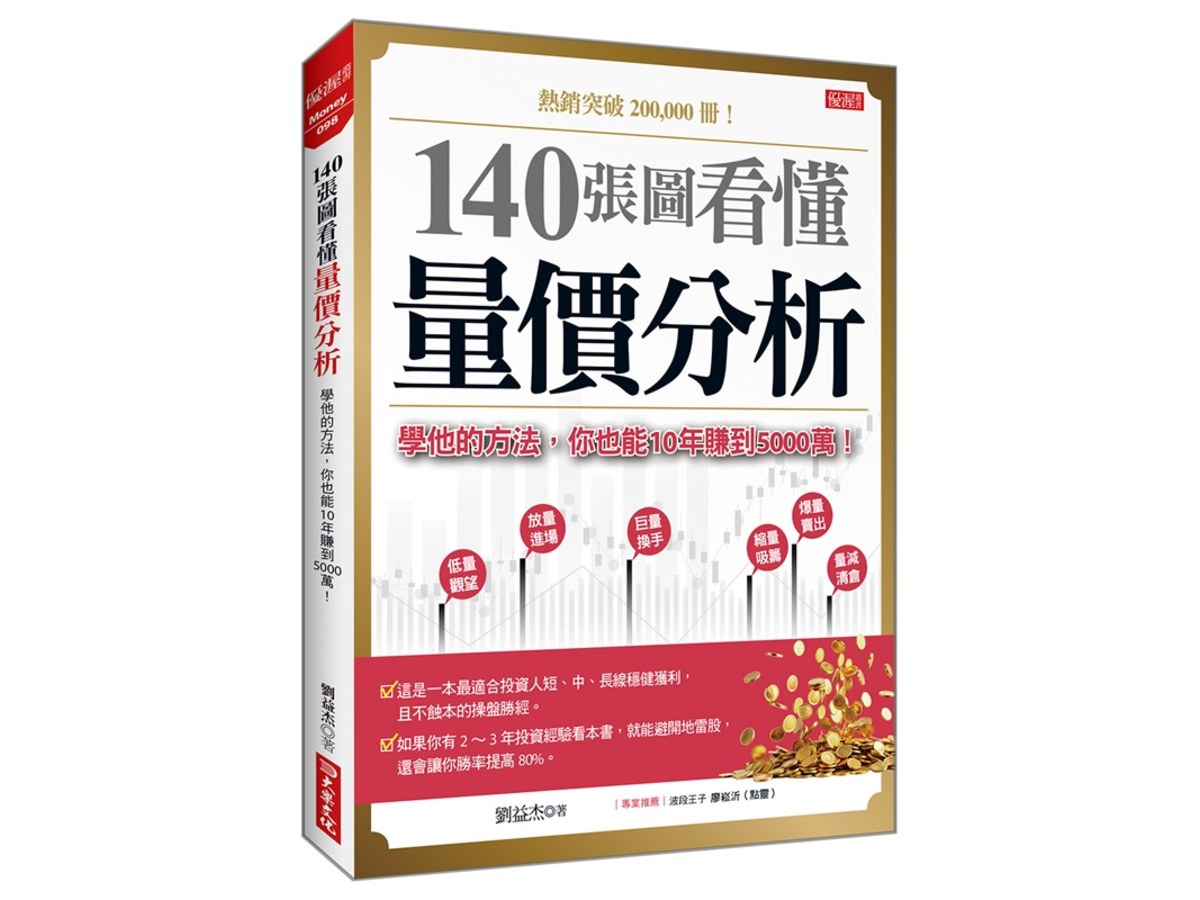 140張圖看懂量價分析：學他的方法，你也能10年賺到5000萬！