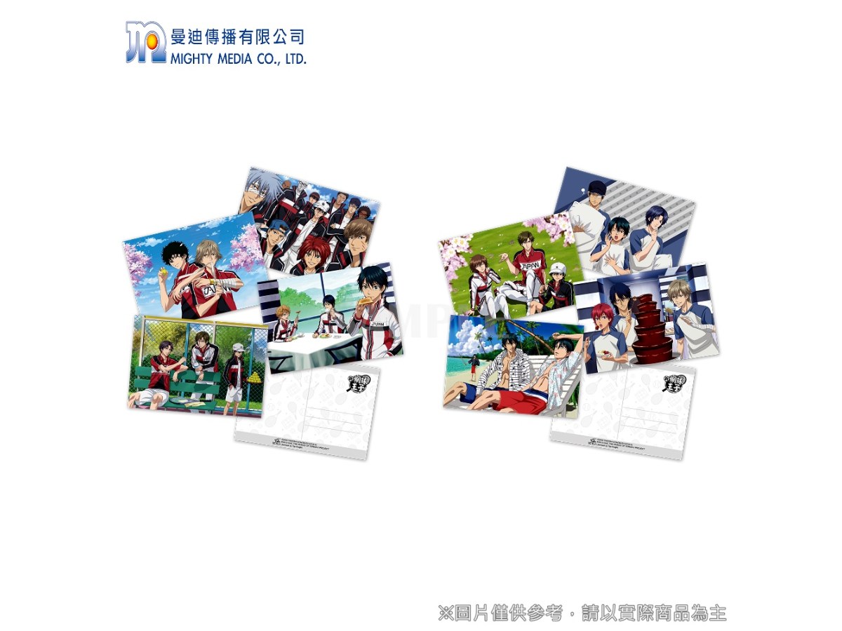[曼迪] 新網球王子-銀箔明信片組