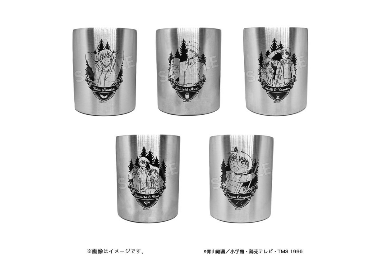 柯南日版豪華露營系列-不鏽鋼杯