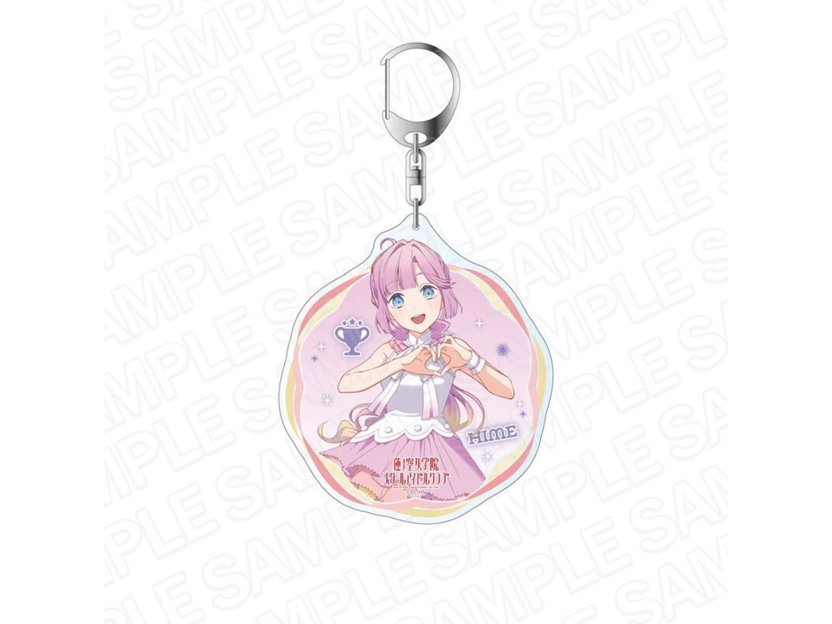 Love Live! 蓮之空女學院 日版 彩虹戚風系列大壓克力鑰匙圈
