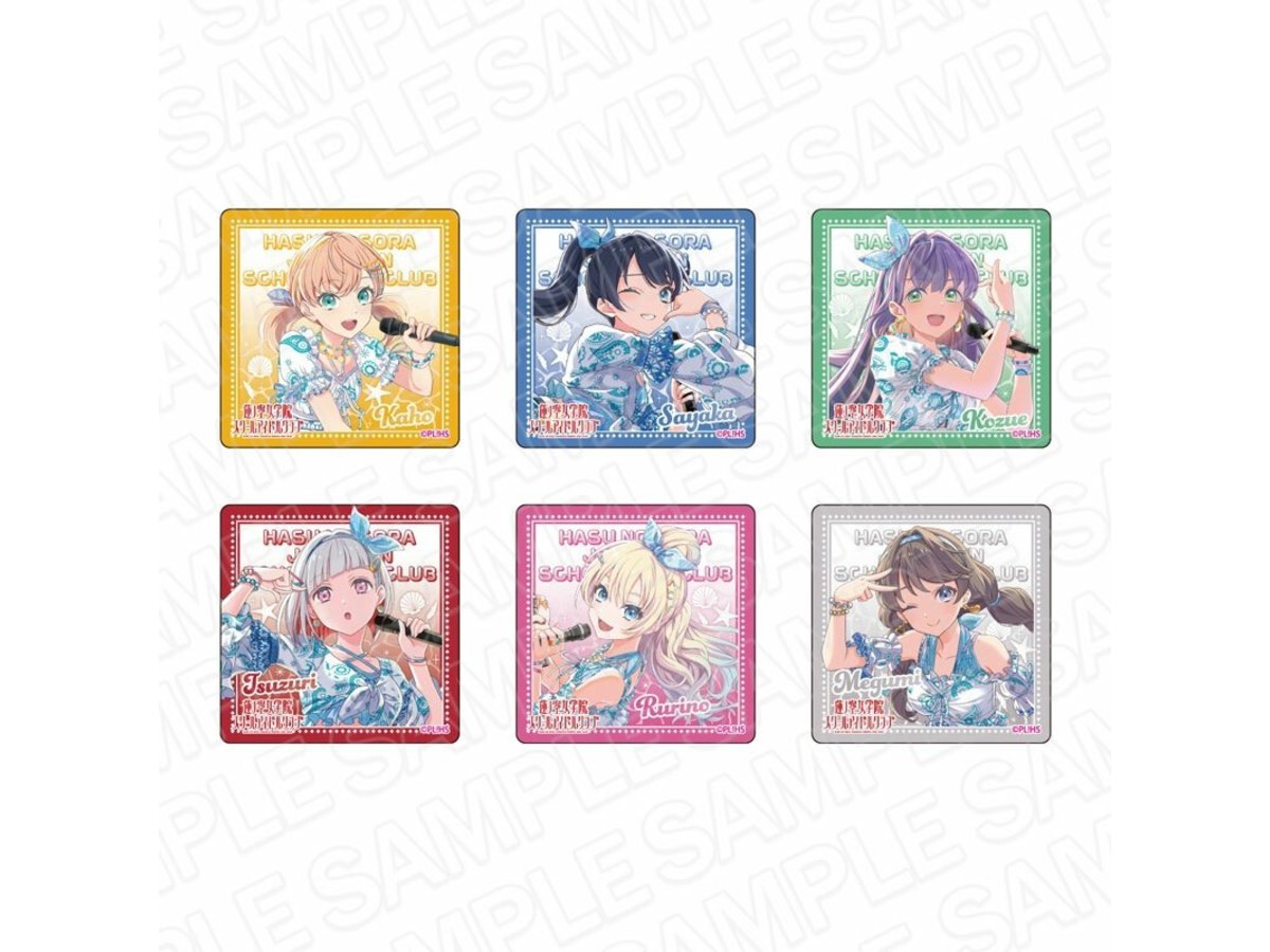 Love Live!蓮之空女學院 日版 夏日系列壓克力磚-6款隨機