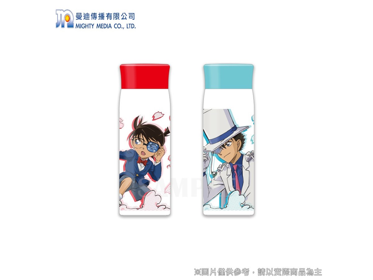 曼迪 名偵探柯南-不鏽鋼保溫瓶 基德 柯南(基動隊/柯版印象)