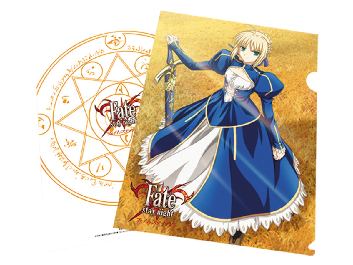 Fate / saty night 單層L型資料夾(13)