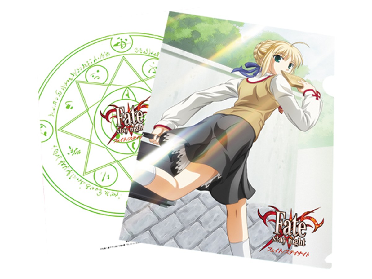 Fate / saty night 單層L型資料夾(14)