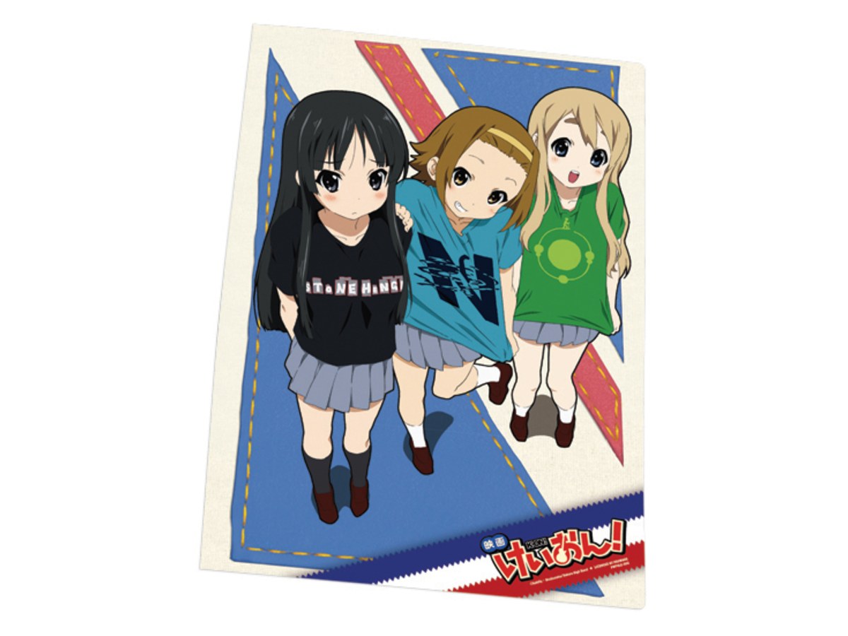 K-ON!輕音部 電影版 雙層L型資料夾(2)