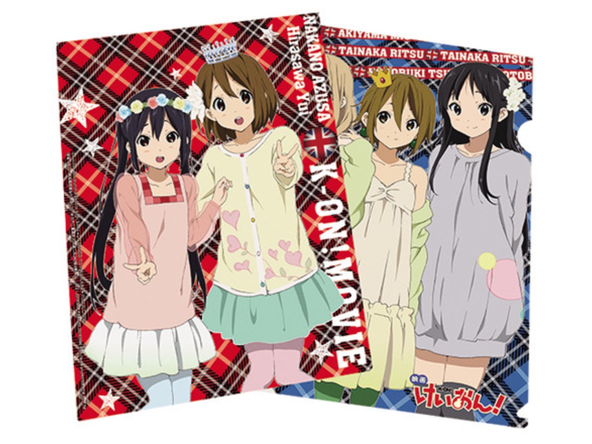 K-ON!輕音部 電影版 L夾文件袋(9)