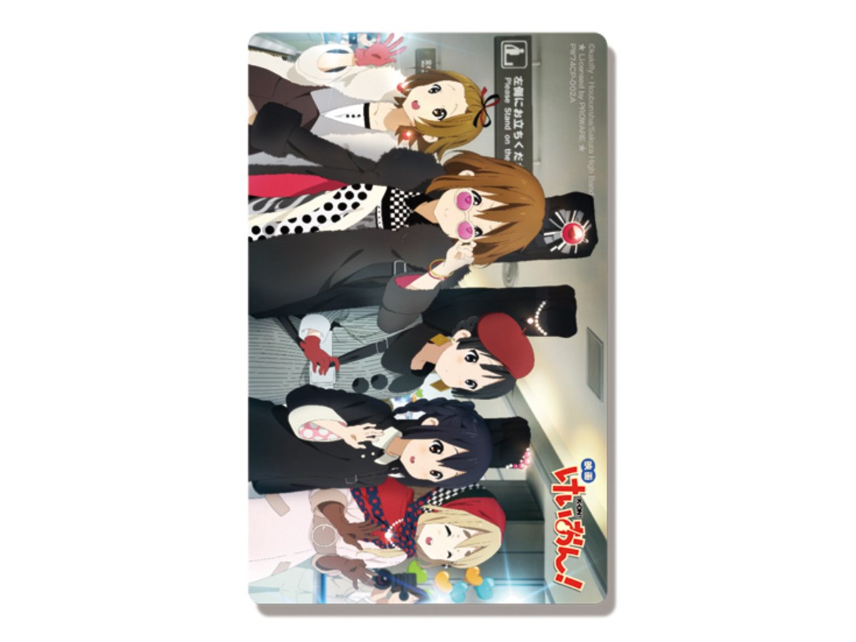 K-ON!輕音部 電影版 悠遊卡貼紙(2)