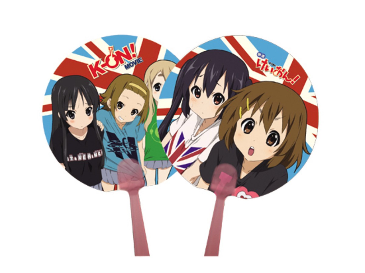 K-ON!輕音部 電影版 扇子(2)