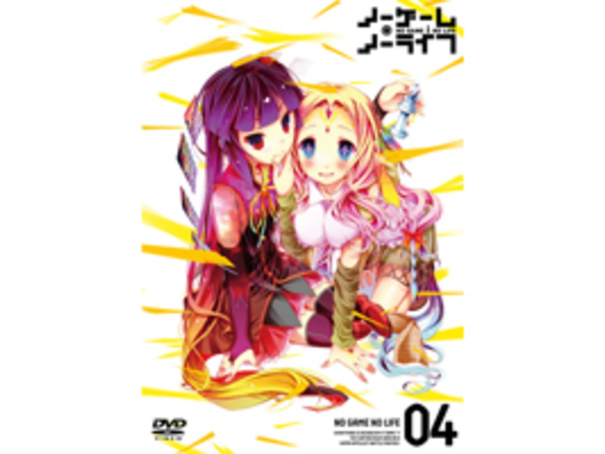 NO GAME NO LIFE 遊戲人生 VOL.4 DVD