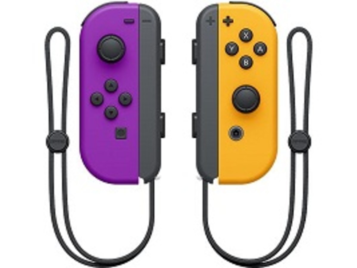 Joy-con(左右手套裝)紫&橘