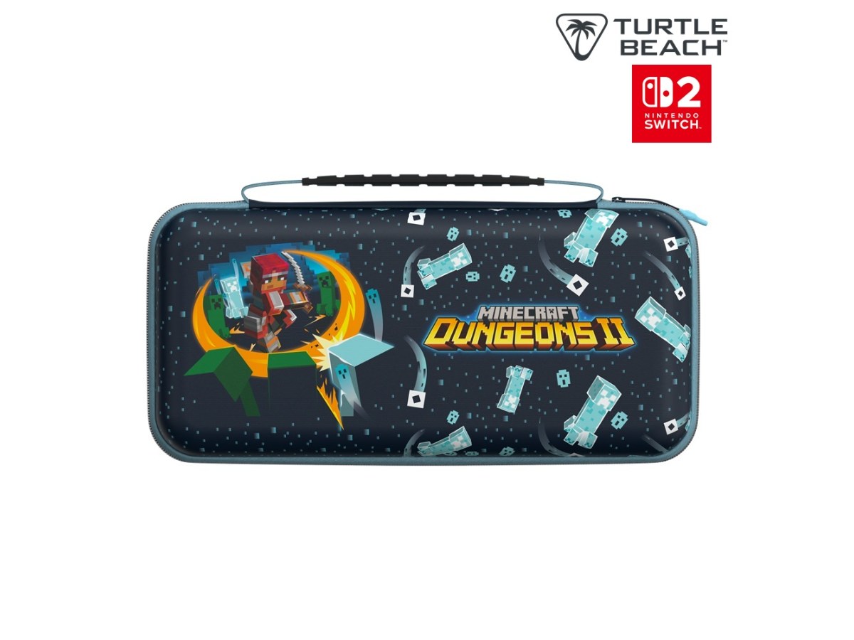 TBA-8202-25-MC Turtle Beach PlayTrek Travel Case NS2 麥塊地下城2 收納包《任天堂