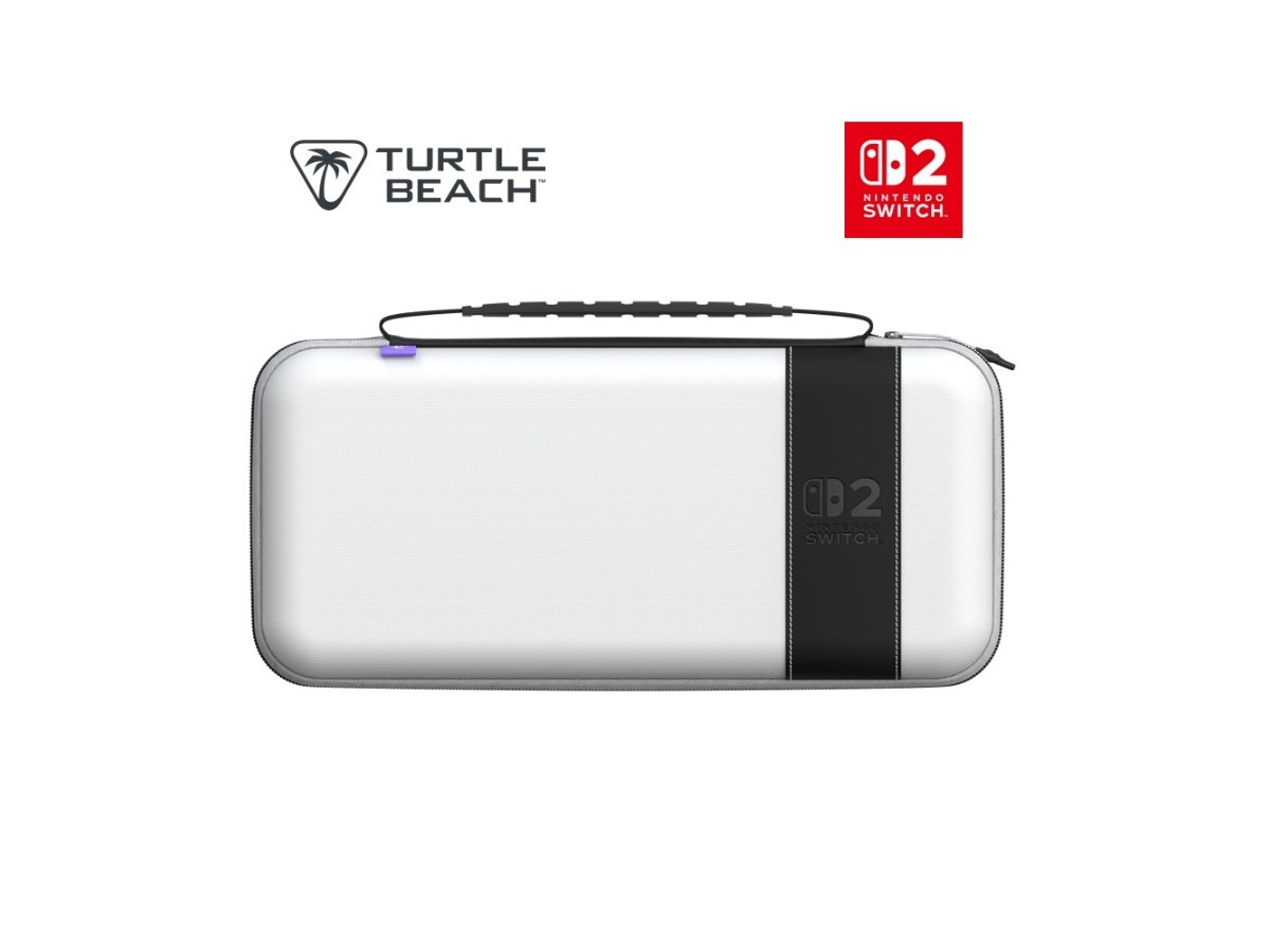 TBA-8202-15 Turtle Beach PlayTrek Travel Case NS2 白色收納包《任天堂授權》