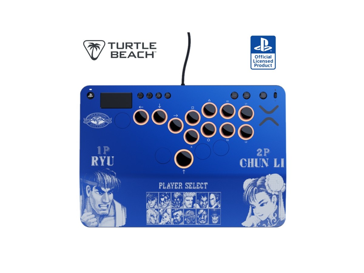 TBA-3001-25 Turtle Beach Victrix Pro KO 快打旋風 II 冠軍版 按鈕街機控制器《PlayS