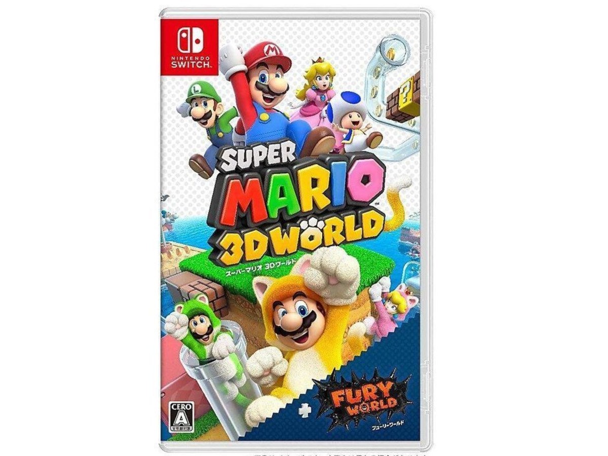 《Switch遊戲》【NS 超級瑪利歐 3D 世界 + 狂怒世界】中文版｜雙重瑪利歐冒險包｜全新品
