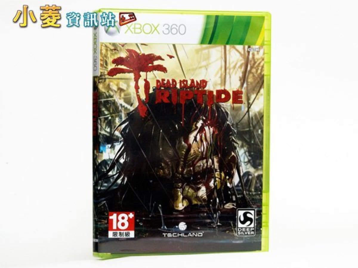XBOX360 死亡之島 激流 Dead Island Riptide｜動作生存殭屍經典｜英文版全新未拆