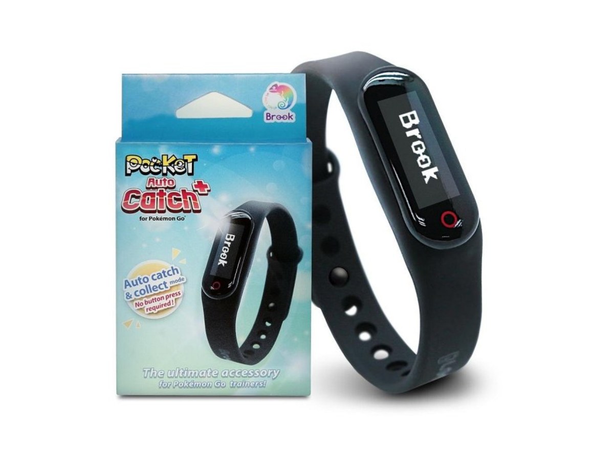 《Brook》寶可夢自動抓寶手環 Auto Catch Plus（神奇寶貝）｜連線穩定 × 快速抓寶｜全新品