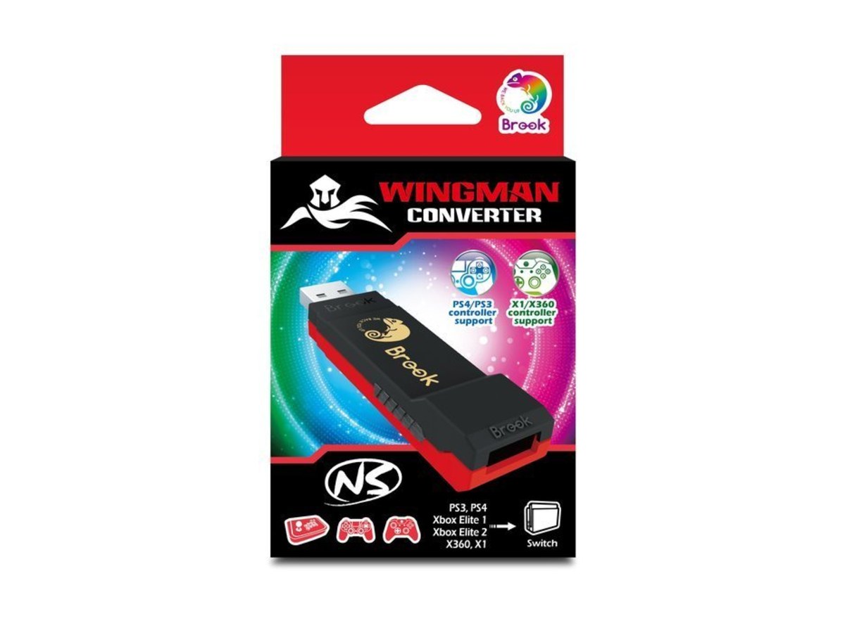 BROOK Wingman NS 超級轉接器｜支援PS5/PS4/XONE/X360手把轉接Switch🔥玩家推薦神器