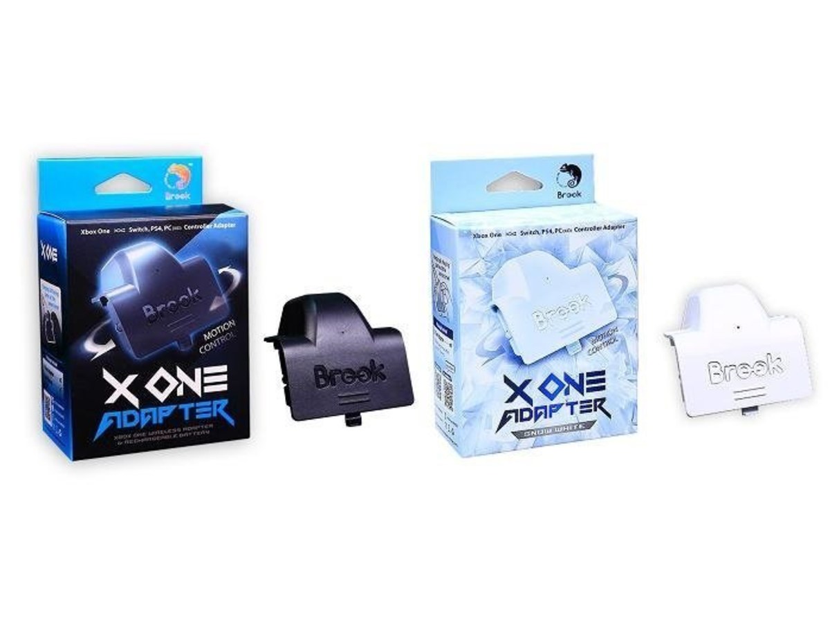 【BROOK Xbox One 電池轉接器】黑白雙色｜支援 X1/P4/Switch 藍牙連線＋耳機功能｜全新品