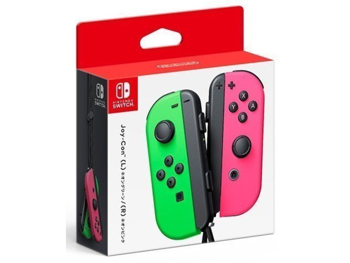 【Switch 🔥】原廠 Joy-Con（綠/粉紅）左+右手把｜任天堂官方 LR 控制器｜全新品