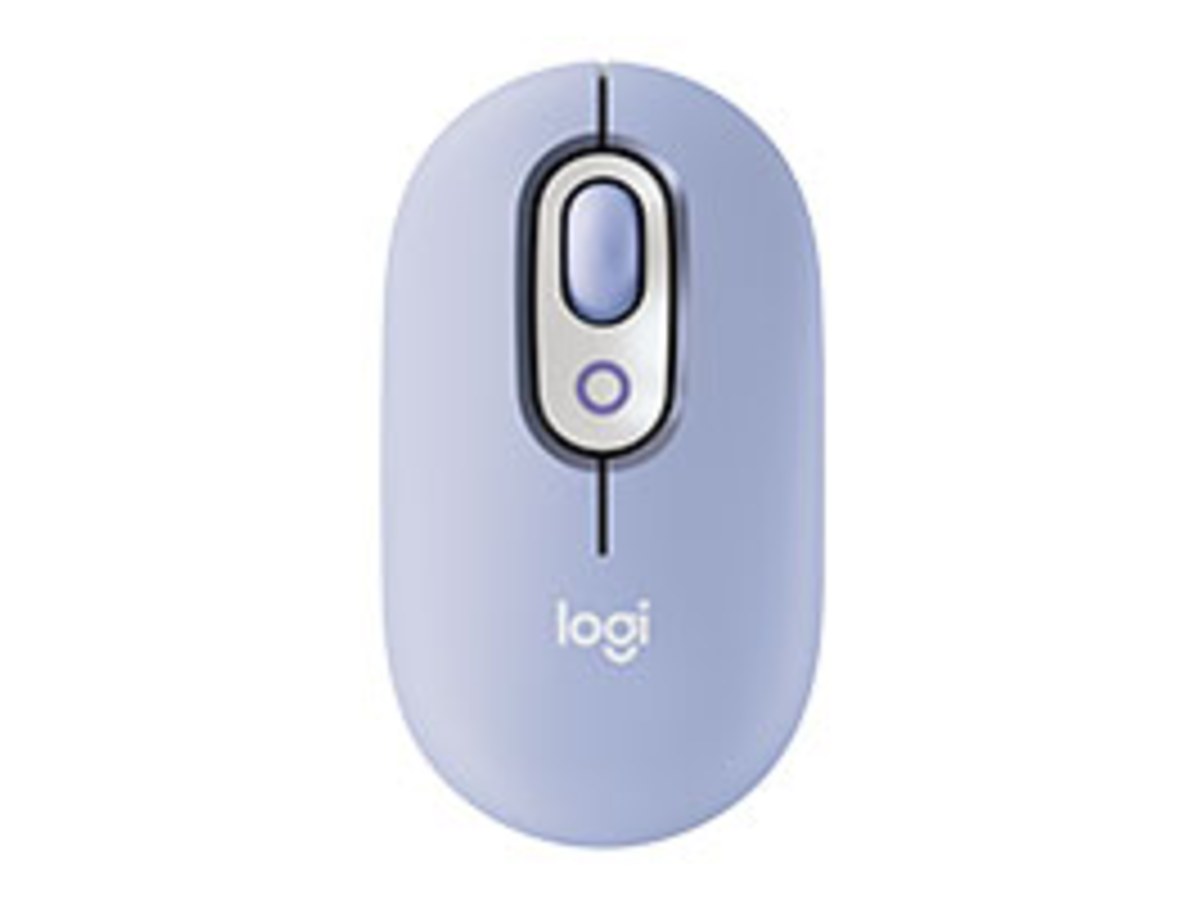 羅技 POP MOUSE 無線藍牙滑鼠 - 薰衣紫