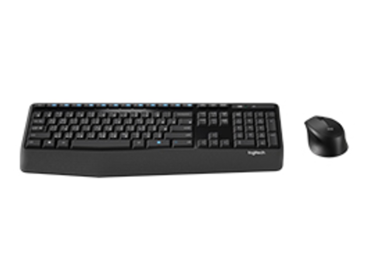 羅技 MK345 無線鍵盤滑鼠組 - 黑
