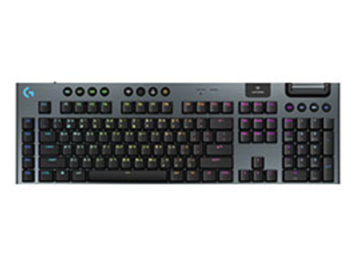 羅技G G915 X 無線 RGB 機械式遊戲鍵盤 觸感軸 - 黑