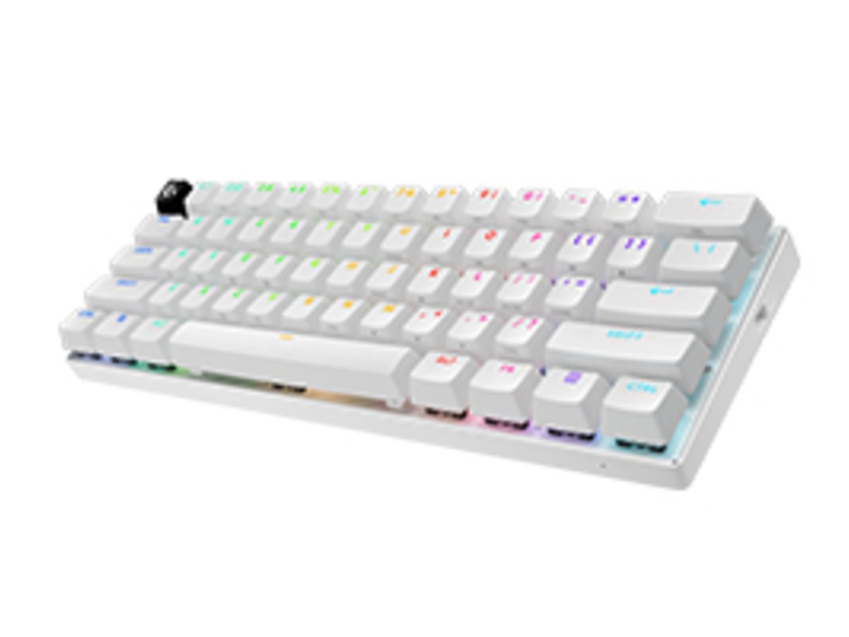 羅技G PRO X 職業機械式 60% 電競鍵盤 觸感軸 - 白