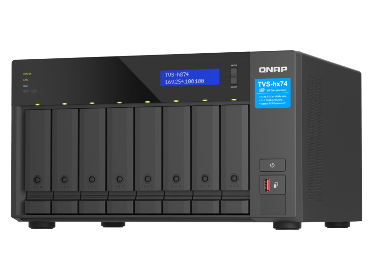 QNAP 威聯通 TVS-h874-i5-32G 8Bay 2.5GbE NAS