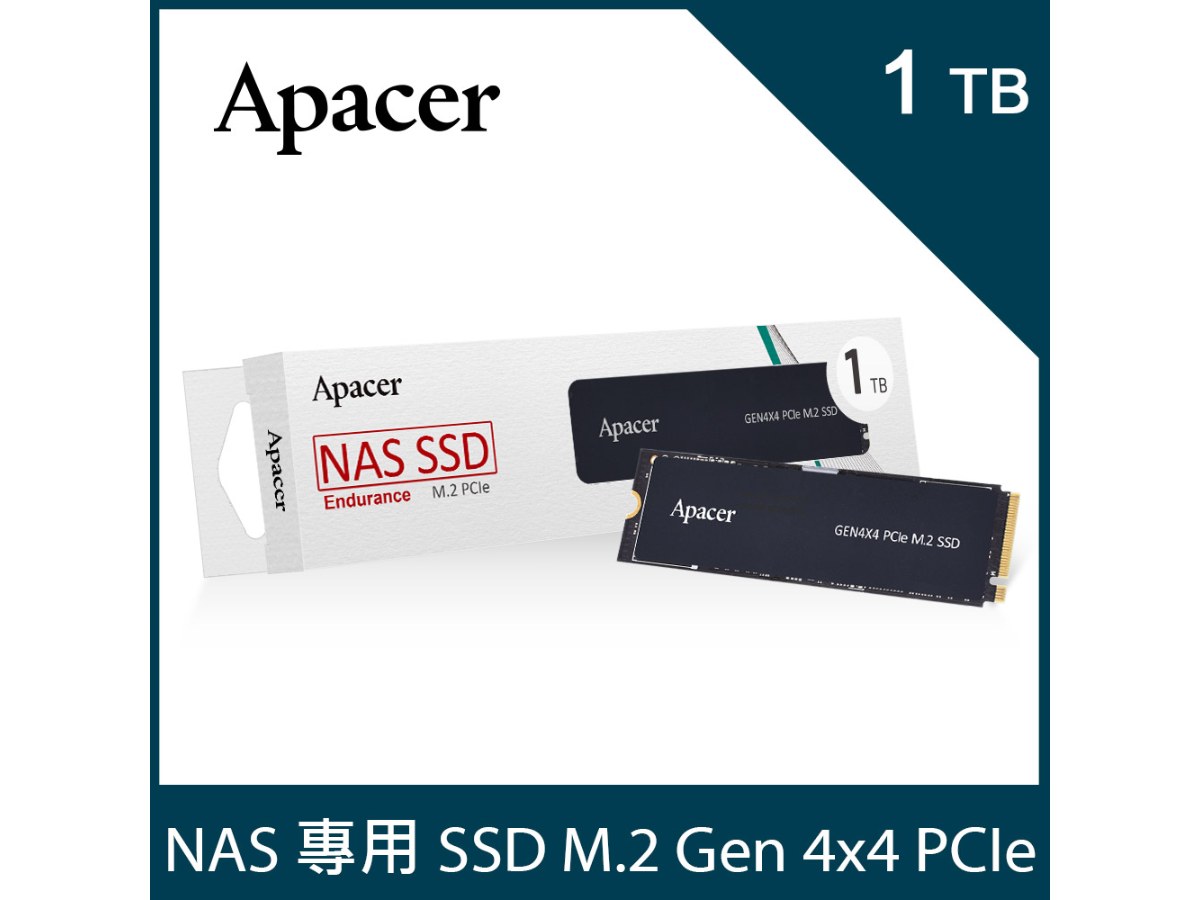 Apacer PB4480 M.2 PCIe 固態硬碟-1TB (5年有限保固)