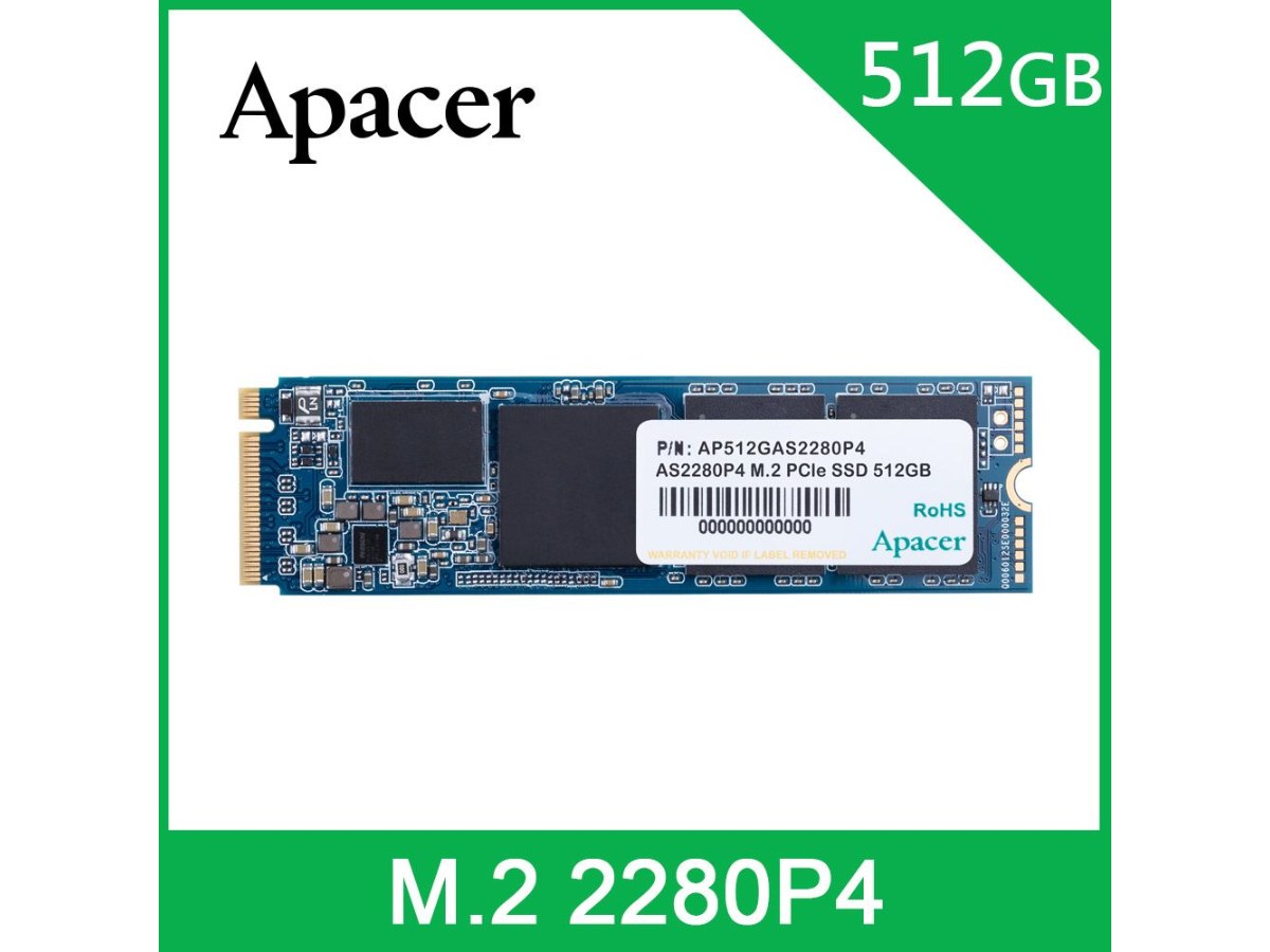 Apacer AS2280P4 M.2 PCIe 512GB