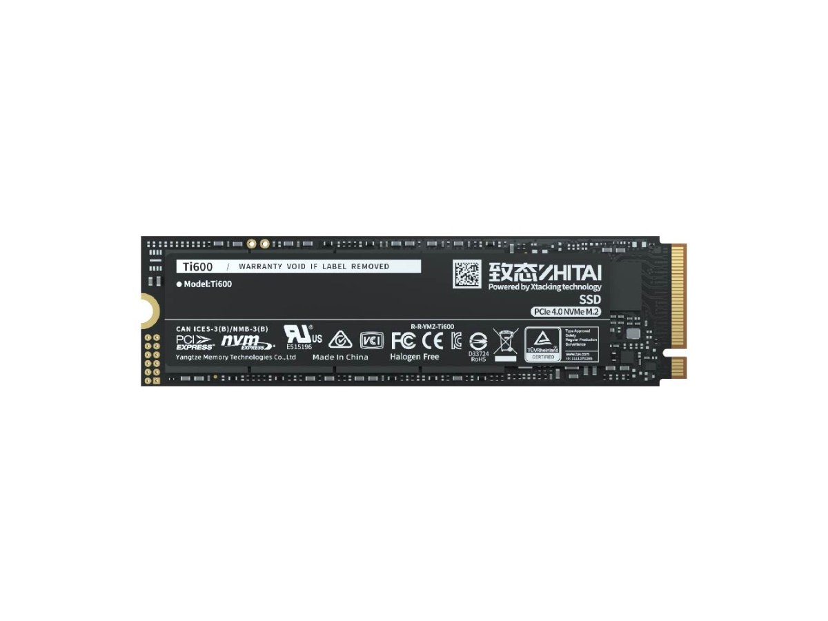 ZHITAI Ti600 2TB SSD PCle Gen4x4 M.2 2280