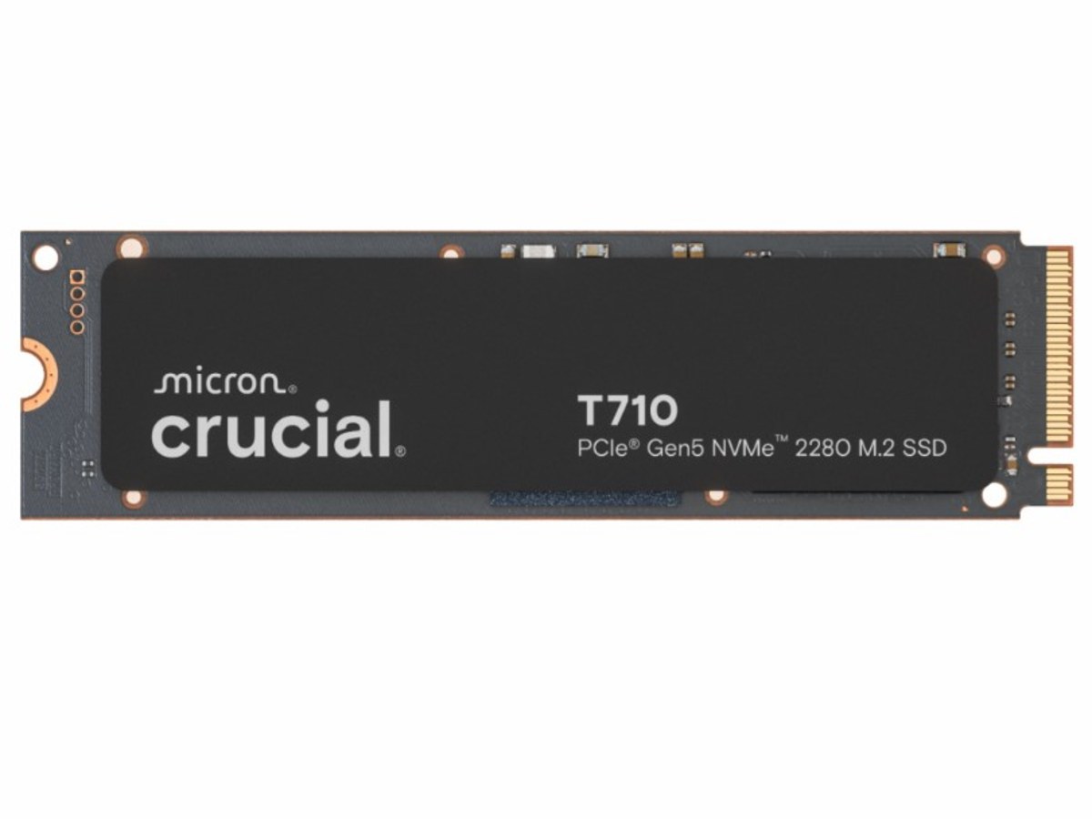 Crucial T710 4TB PCIe Gen5 M.2 2280 SSD