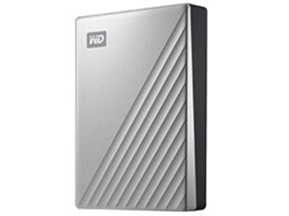 WD My Passport Ultra 4TB(炫光銀) 2.5吋USB-C行動硬碟