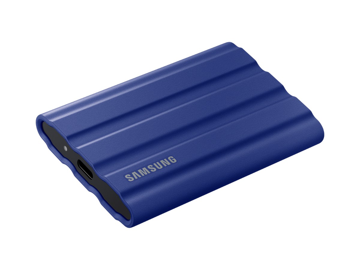 Samsung SSD T7 Shield 1TB(靛青藍)(MU-PE1T0R/WW)/迷你移動固態硬碟