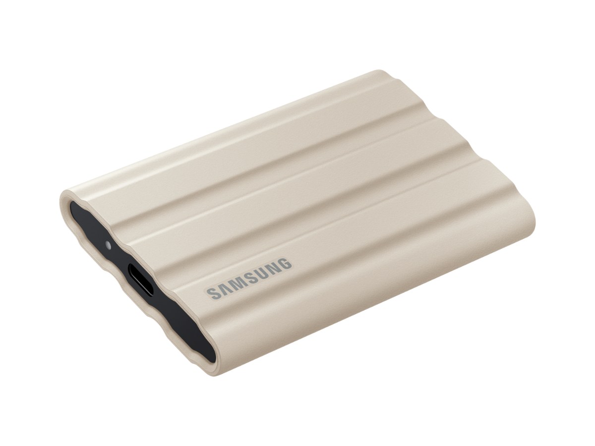 Samsung SSD T7 Shield 2TB(奶茶棕)(MU-PE2T0K/WW)/迷你移動固態硬碟