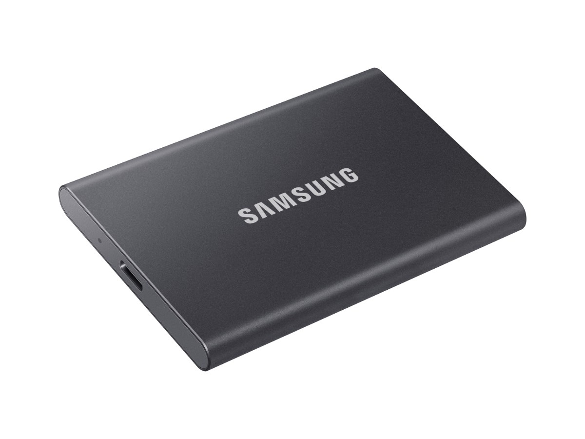 Samsung Portable SSD T7 4TB(灰)/(MU-PC4T0T/WW)/迷你移動固態硬碟