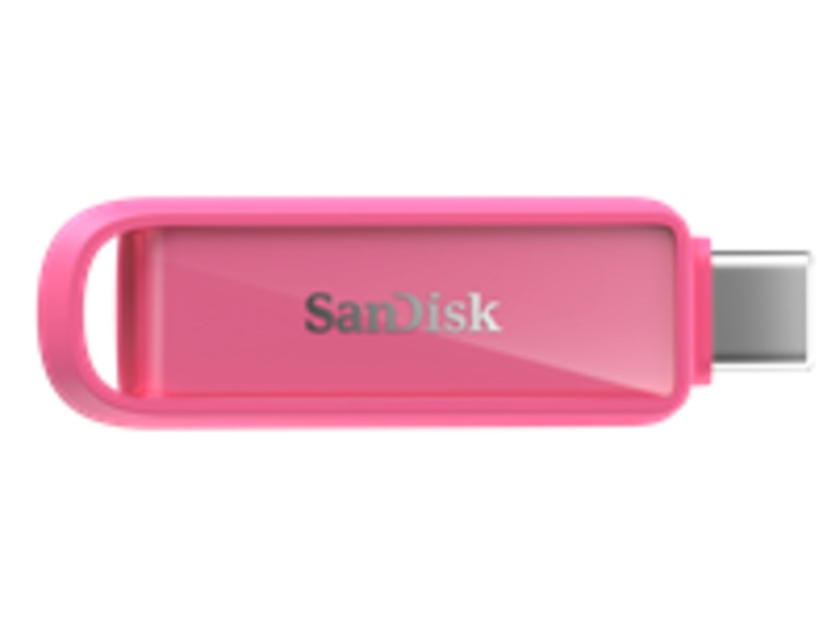 SanDisk Phone Drive for iPhone 256GB USB Type-C 3.2 隨身碟 (海星粉)