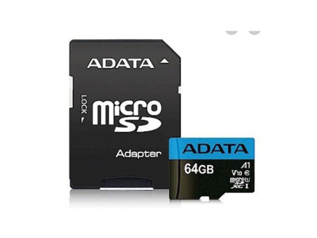 ADATA Premier micro SDXC 64GB UHS-I Class 10 (附轉卡)