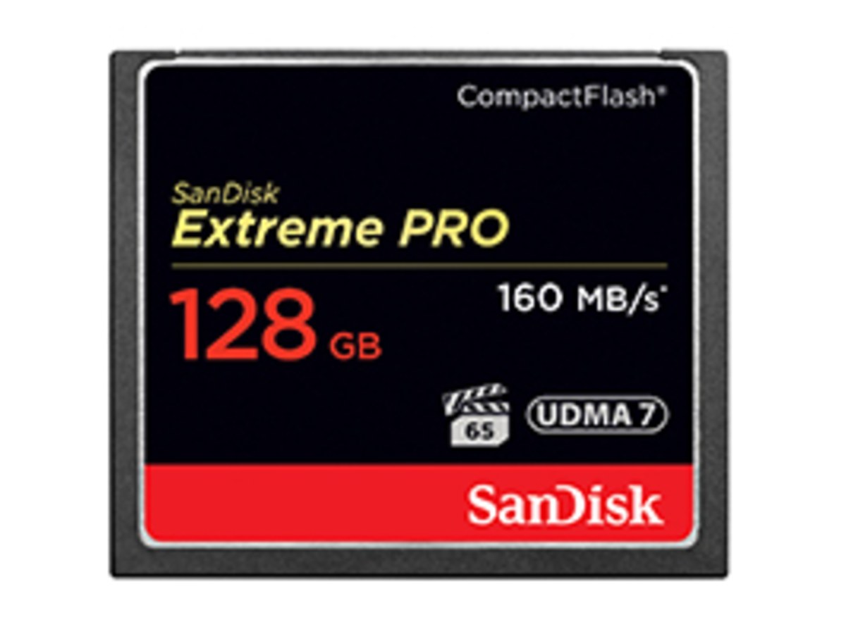 SANDISK Extreme Pro CF 128GB/讀寫160M/150MBs