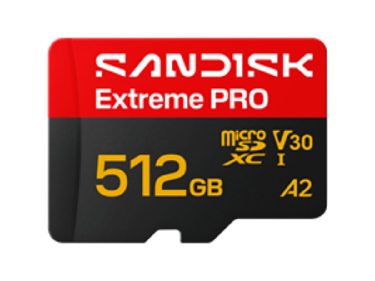 SANDISK Extreme Pro Micro SDXC UHS-I 512GB 250MB/s(R) / 170MB/s(W)