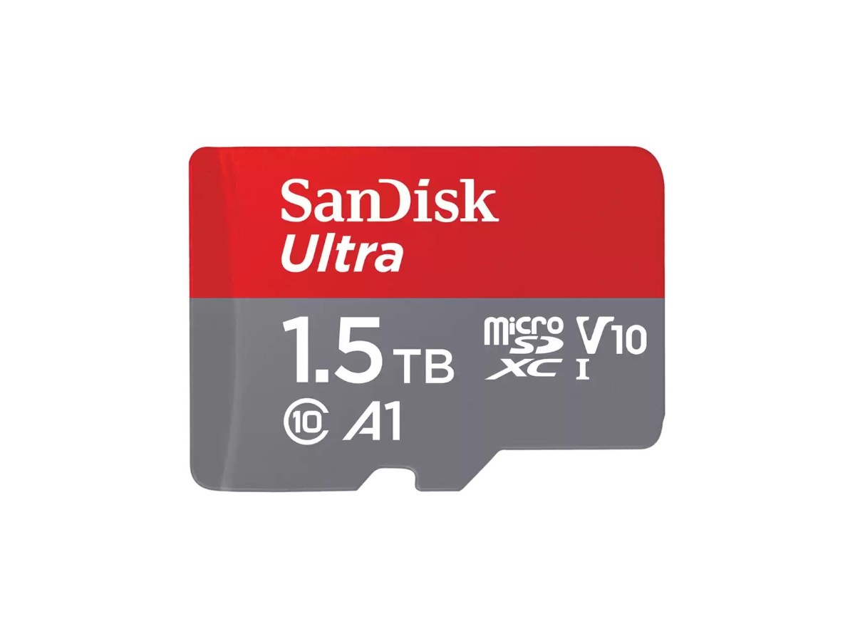 SanDisk Ultra microSDXC, SQUAC 1.5TB, A1, C10, U1, UHS-I, 150MB/s R 記憶卡