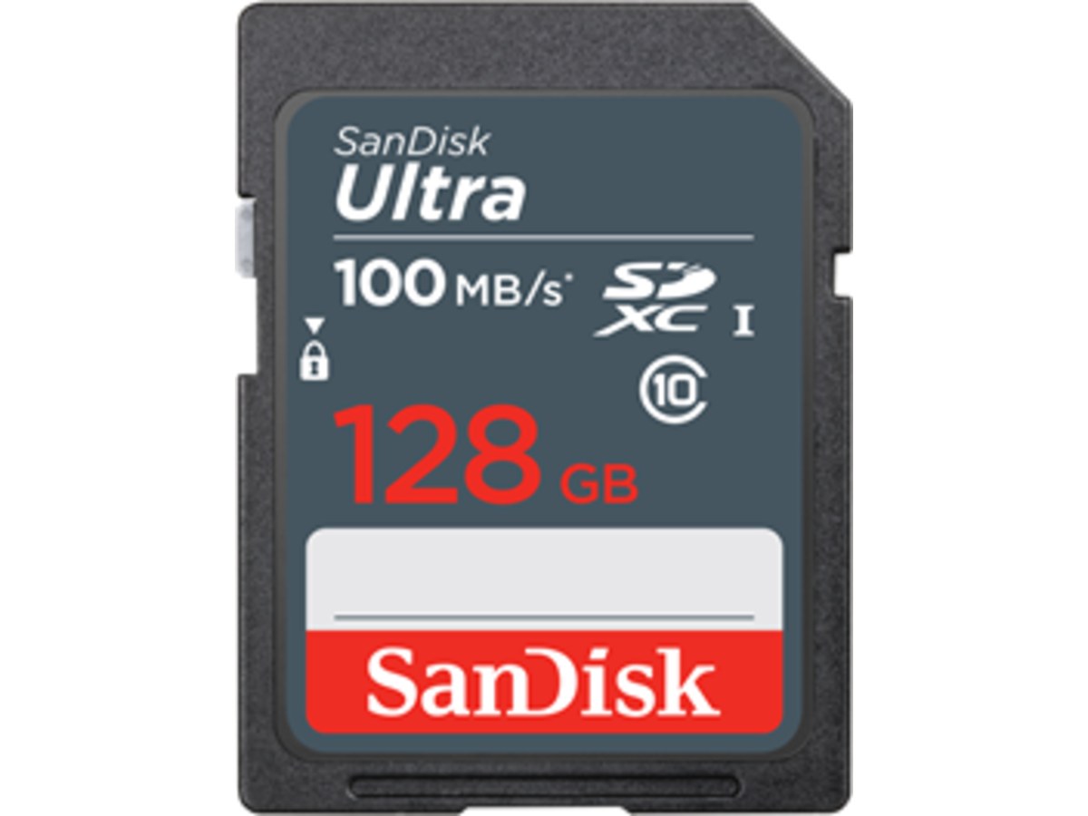 SANDISK Ultra SDXC 128GB/C10/UHS-I/100MB/s