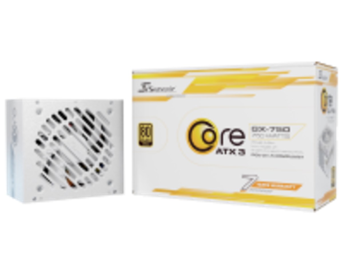 海韻 ATX3 CORE GX-750 (白色) 金牌/全模 電源供應器
