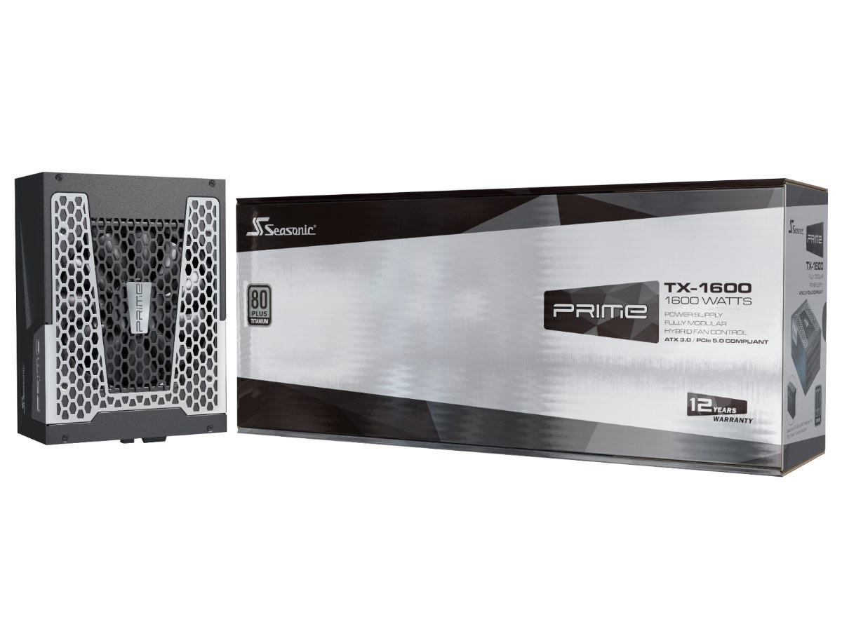 海韻 ATX3 PRIME TX-1600 鈦金/全模 電源供應器