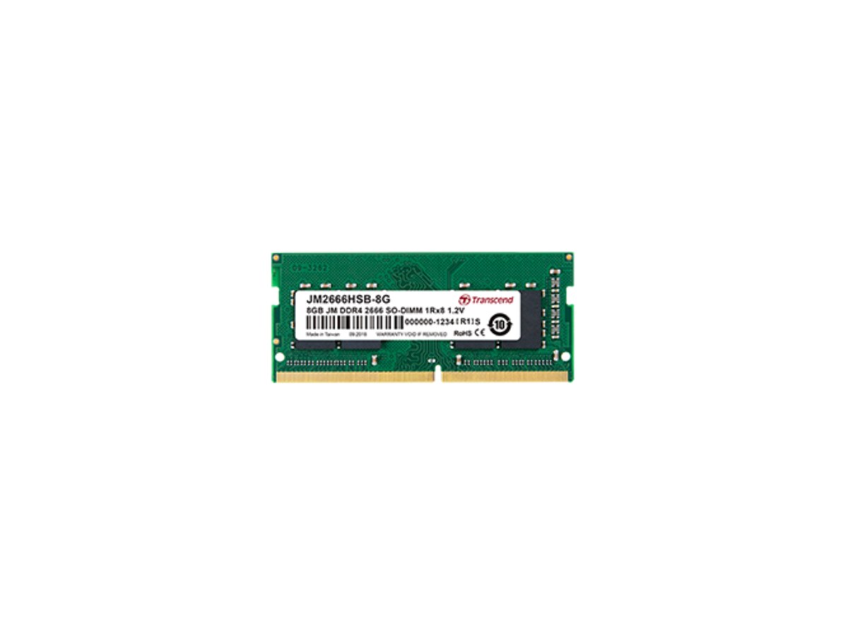 JETRAM 4GB DDR4 2666 SODIMM (JM2666HSH-4G)筆記型記憶體