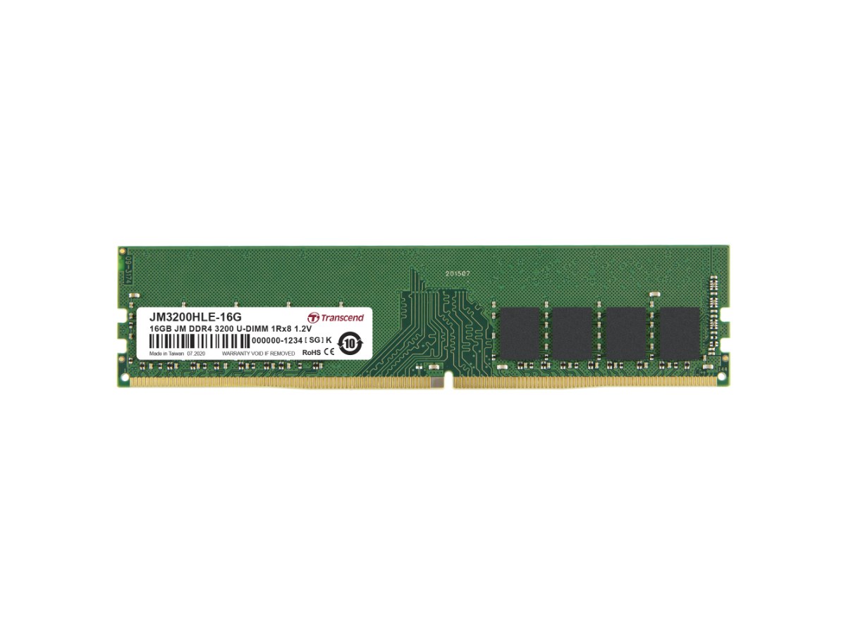 JETRAM 32GB DDR4 3200 桌上型記憶體