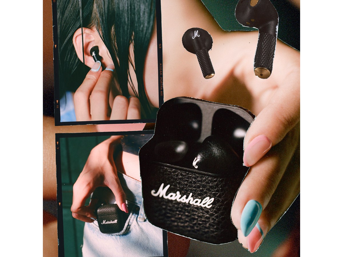 Marshall Minor IV 真無線藍牙耳機-經典黑