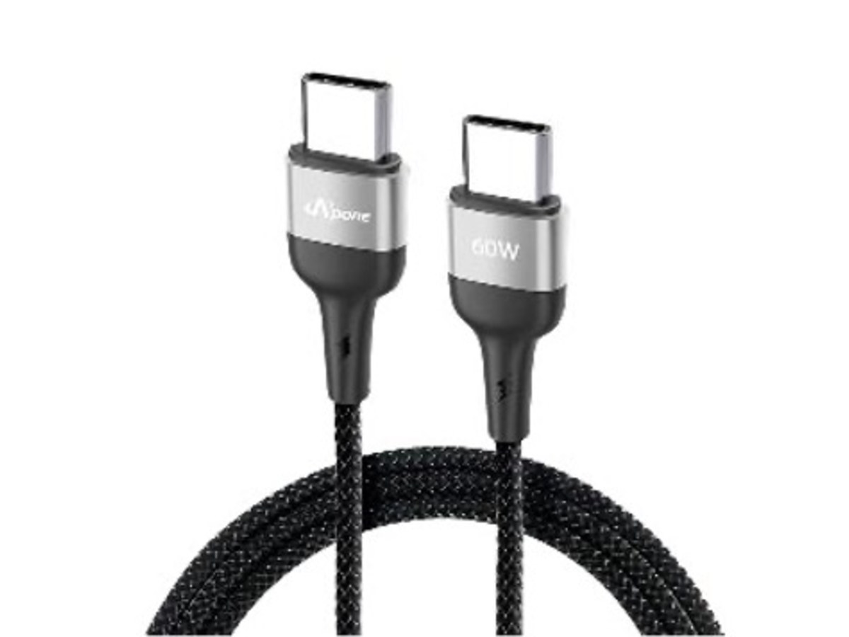 【Apone】Type-C to Type-C 60W 傳輸快充線 - 2M